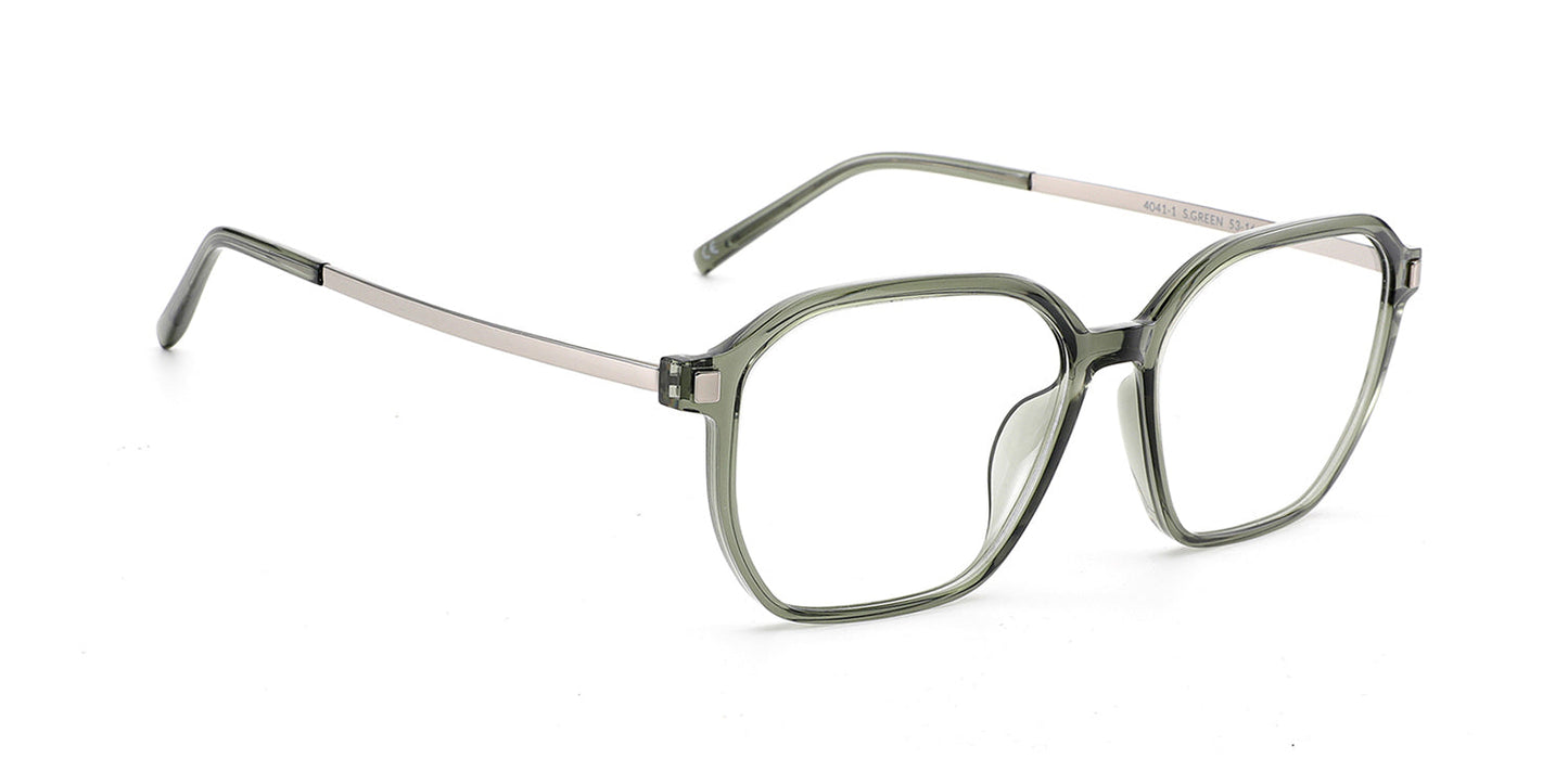 MX4041-1 | Women | Shiny Green | Ultem/Titanium Glasses