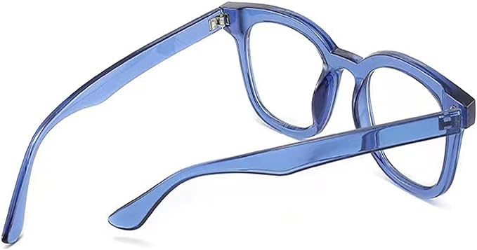 Gafas de Moda Azules Cuadradas BG