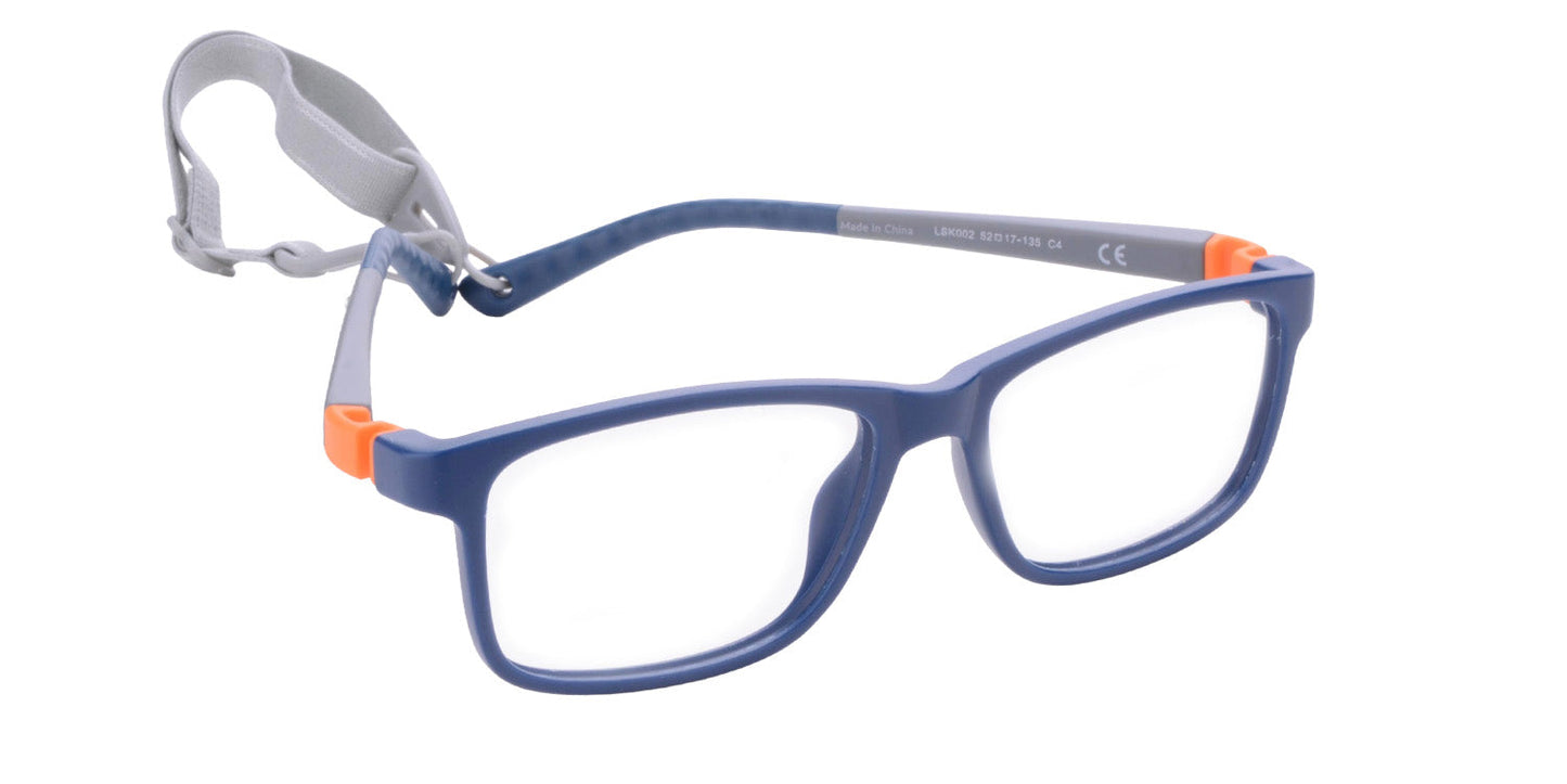 MX3098-1 | Kids | Matte Blue | TR-90 Glasses