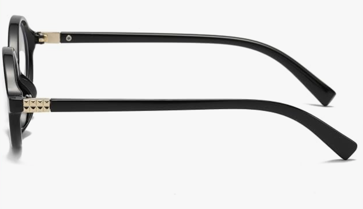 BG Retro Oval Black Frame