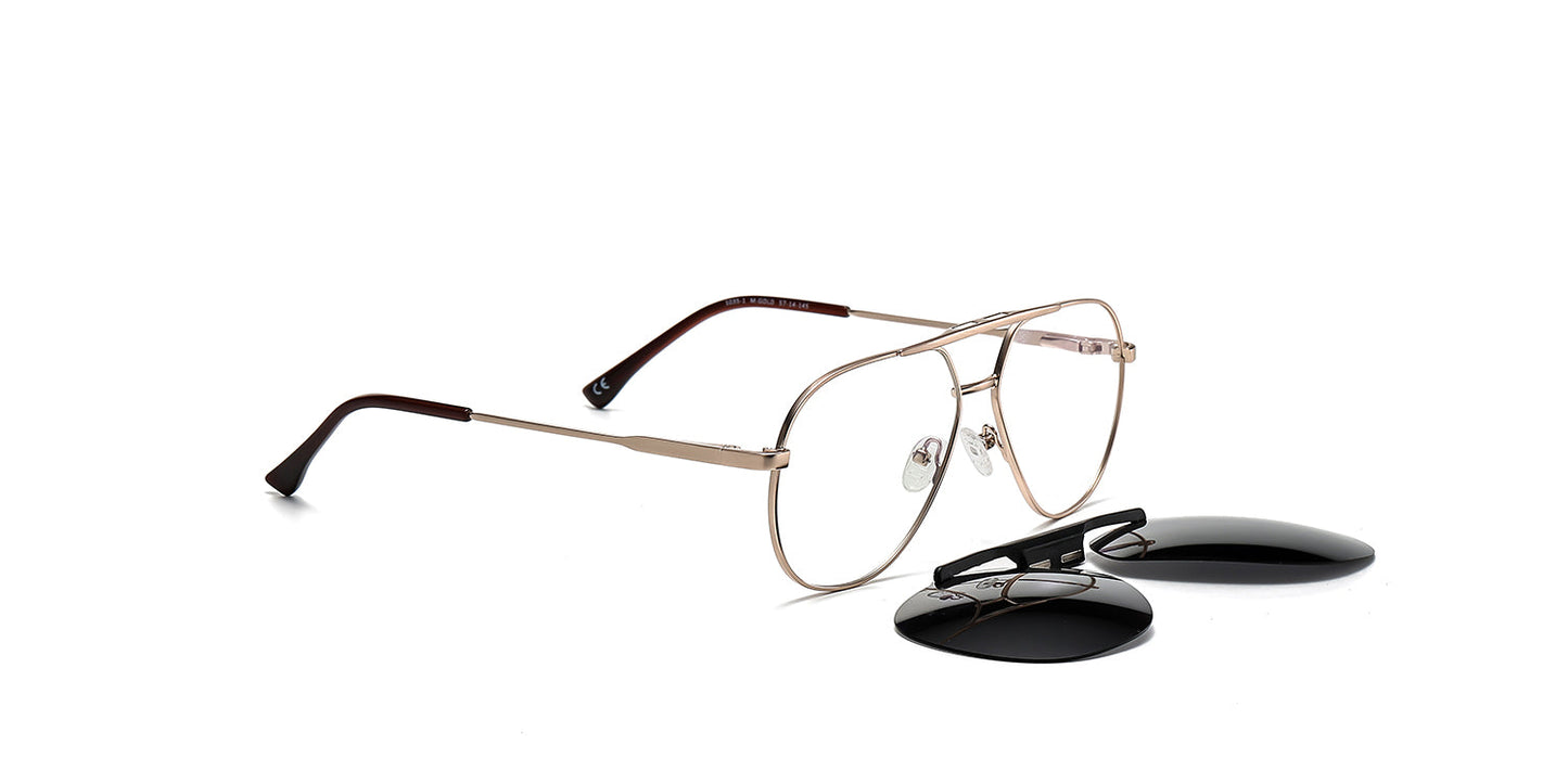 MX1035-1 | CLIP-ON | Gold | Metal