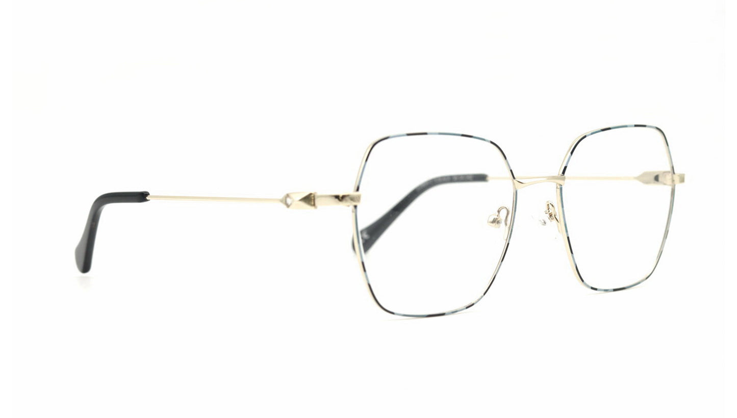 MX2180A-1 | Women | Shiny Black | Metal Glasses
