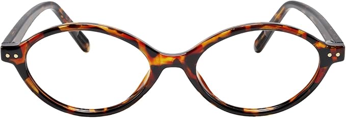 BG Glasses for Women,Retro Oval Frame