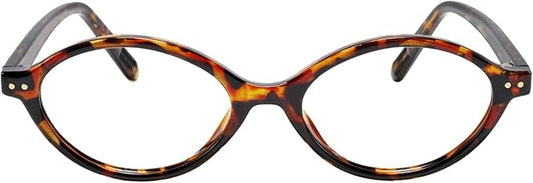 BG Glasses for Women,Retro Oval Frame