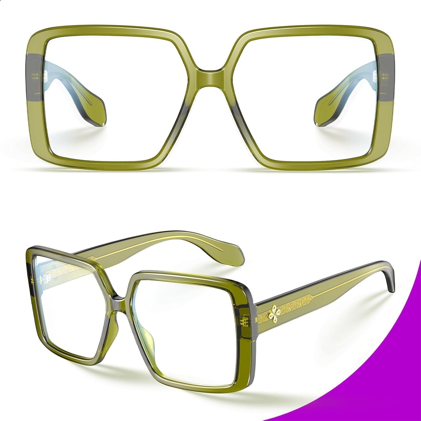 Gafas BG Harvard TR90 para mujer verdes