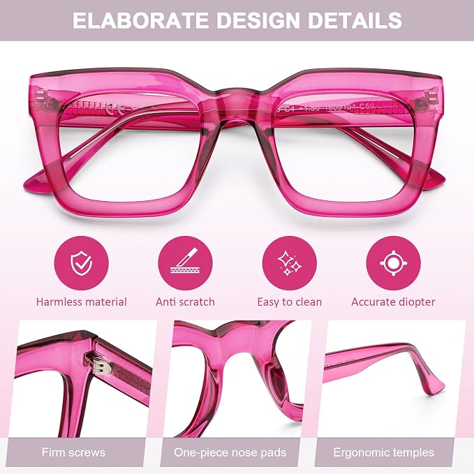 Gafas de diseño BG Fashion Square