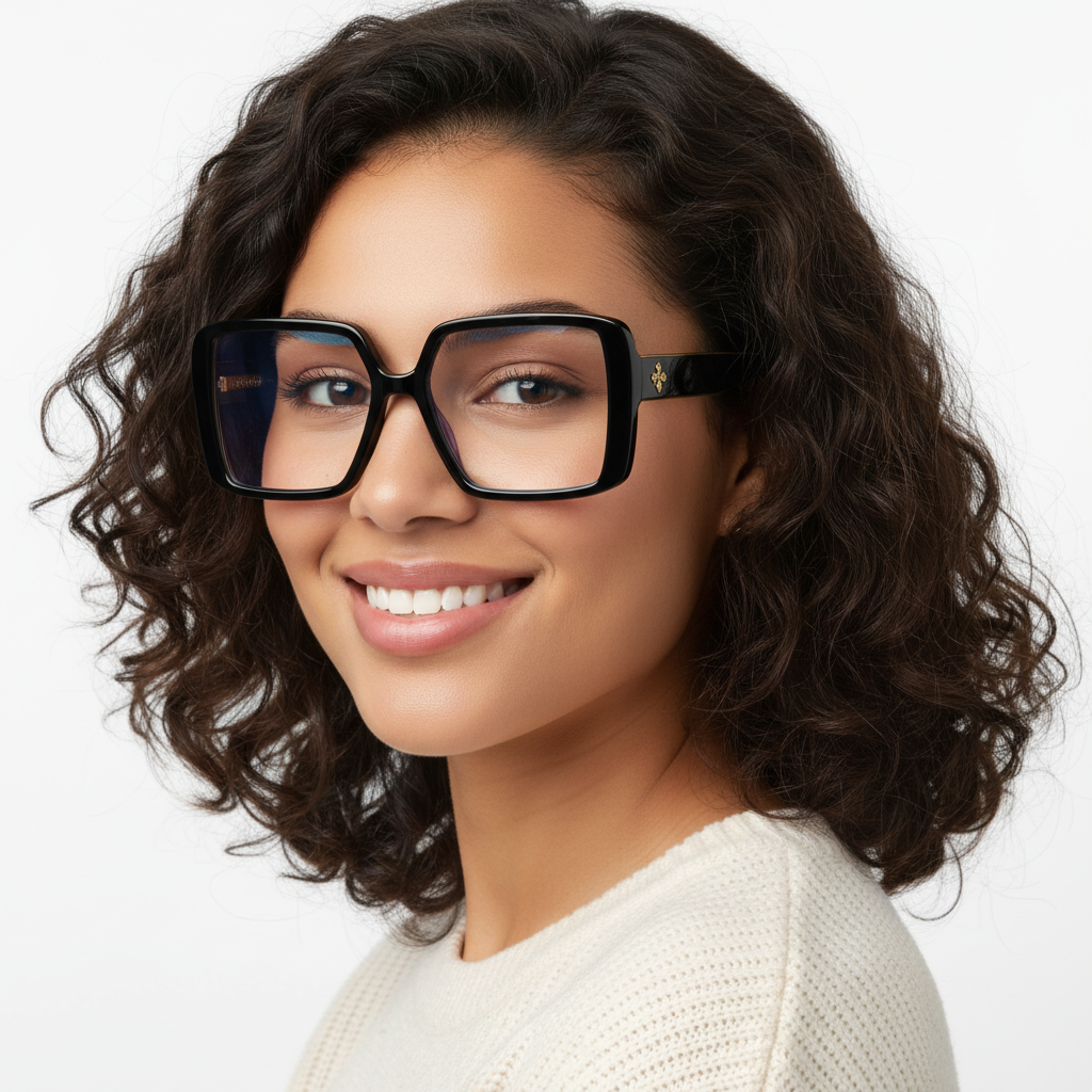 BG Harvard TR90 para mujer Negro