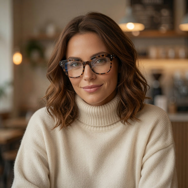 Bold Beautiful: BG Oversized Square Eyeglasses for Women